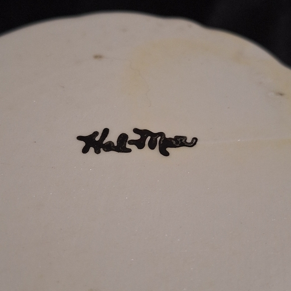 Beautiful Vintage Hal-Mar Signed Pitcher~Intricate Designs~Creamer~Floral Vase - Picture 13 of 15